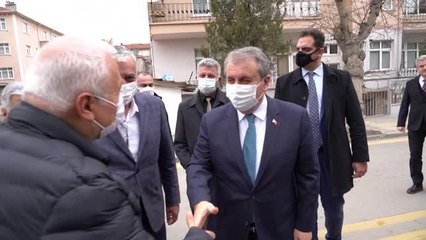 BBP Genel Başkanı Destici, Polatlı'da muhtarlarla bir araya geldi