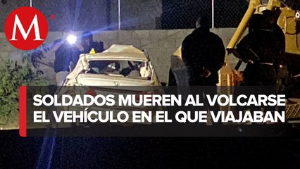 En Sinaloa, cinco militares murieron tras volcadura de vehículo