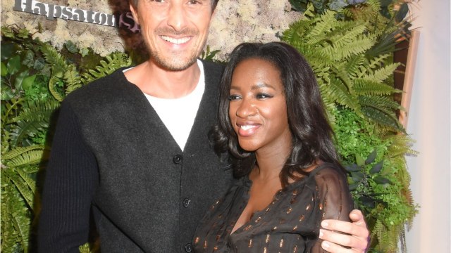 GALA VIDEO : Hapsatou Sy et Vincent Cerutti annoncent le sexe de leur futur bébé