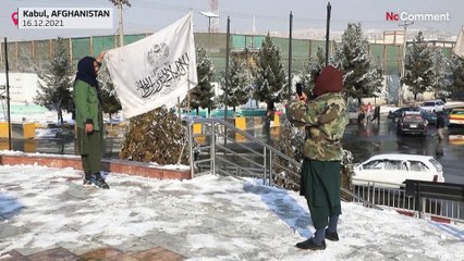 Premier hiver à Kaboul depuis la prise de contrôle des talibans, la crise humanitaire s'aggrave