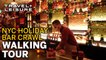 The BEST Holiday Cocktails in New York City | Christmas Bar Crawl | Walk with Travel + Leisure