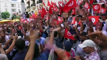 المرزوقي ليورونيوز: سعيًّد مدعوم من الامارات والسعودية وهو تلميذ للسيسي ويتبع خطاه