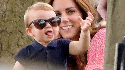 GALA VIDÉO - Coquin ! Quand le prince Louis pique les lunettes de sa mère Kate Middleton