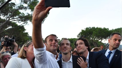 GALA VIDÉO - Emmanuel Macron : ce geste élégant pendant ses vacances à Brégançon