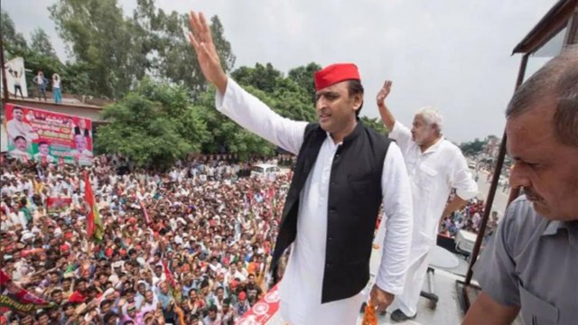 Huge crowd in Akhilesh Yadav's rally is a challenge for BJP?