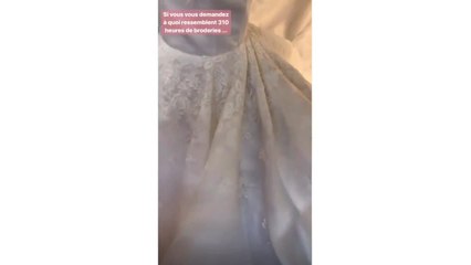 GALA VIDEO - Robe de mariée Marie Chevallier-Ducruet