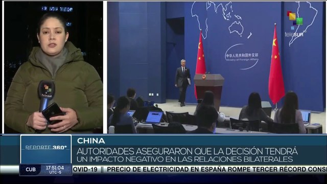 Gobierno de China rechaza acusaciones de diplomáticos lituanos