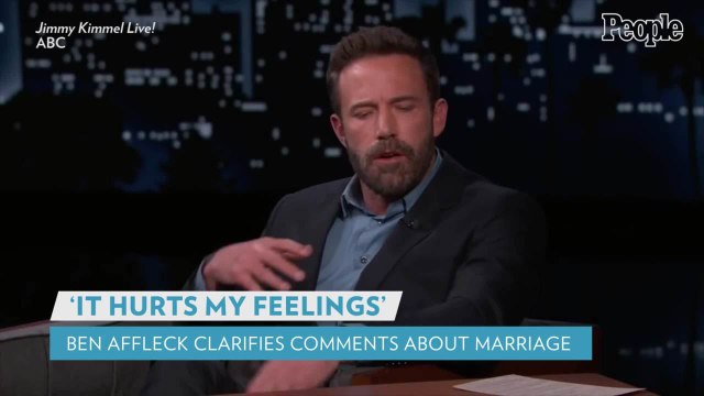 Ben Affleck Addresses Jennifer Garner Divorce Comments: 'The Exact Opposite of Who I Am'