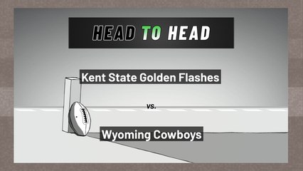 Kent State Golden Flashes Vs. Wyoming Cowboys: Spread
