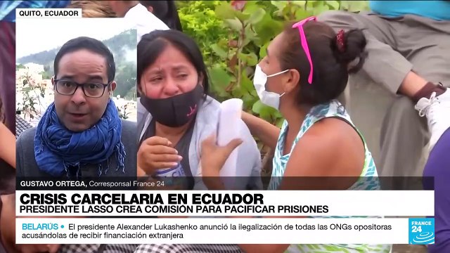 Informe desde Quito: presidente ecuatoriano instaló una comisión para pacificar prisiones