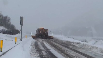 Snow coats mountainous regions of the Southwest