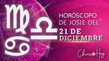 Horóscopo de Josie Diez Canseco del martes 21 de diciembre de 2021