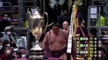 Terunofuji Zensho Yusho - Award ceremony - Kyushu 2021 !!!