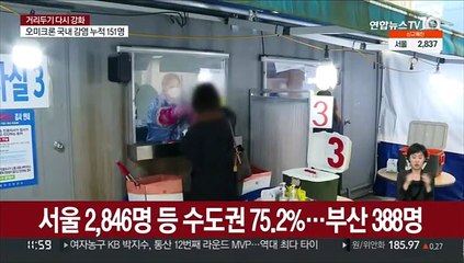 사흘 연속 7천명대…내일부터 사적모임 4명까지만