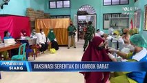 Vaksinasi Serentak di Lombok Barat, Kejar Target Dosis Kedua Sebelum Desember