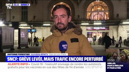 SNCF: grève levée mais un trafic malgré tout perturbé