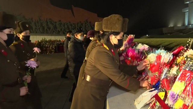 김정일 위원장 10주기...北, 만수대 헌화 등 추모 분위기 / YTN