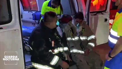 Voraz incendio afecta a varios negocios sobre carretera a Chapala