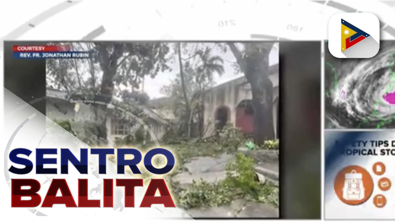 Lakas ng bagyong Odette, naramdaman sa Cebu; Ilang bahagi ng probinsya , nawalan ng supply ng kuryente at tubig