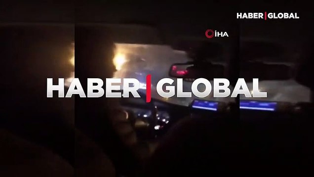 Esenyurt'ta taksiciyle müşteri arasında gidiş-dönüş tartışması kamerada