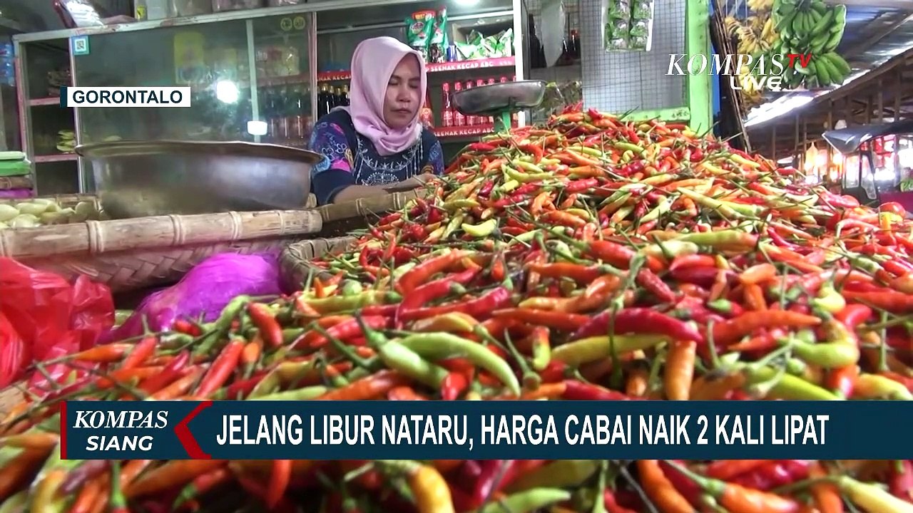 Jelang Libur Natal dan Tahun Baru, Harga Cabai Naik 2 Kali Lipat
