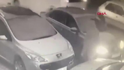 OTOMOBİL HIRSIZLARININ YENİ YÖNTEMİ KAMERADA
