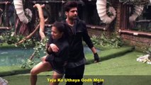 Karan Lifts Tejasswi While Doing Workout  Bigg Boss 15 Live Update