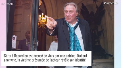 Gérard Depardieu accusé de viols : Sa victime présumée s'exprime, "Je ne peux plus me taire"