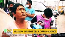 Sin temor a nada: los violentos asaltos de ‘las hienas’ del jr. Carrillo a repartidores y motociclistas
