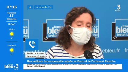 Emilie Le Scornet, joaillière "éco-responsable" à Brest
