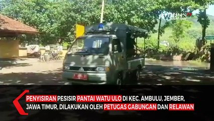 Download Video: Antisipasi Gelombang Pasang, Pinggir Pantai Steril Pengunjung