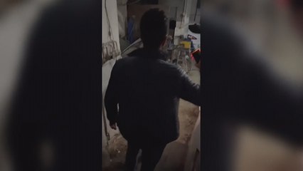 Oto tamirhanesinden kaçak içki çıktı