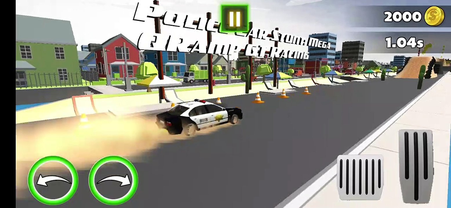 Police Car Stunt_ Mega Ramp GT Racing 2020 _ Android Gameplay