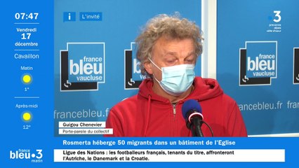 Guigou Chenevier, invité de France Bleu Vaucluse.