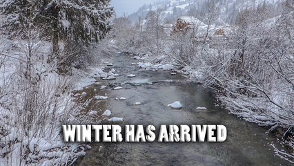 ''Winter is here!' Fairy of the Dolomites (Italy) drenched in snow as the chilly season sets in '