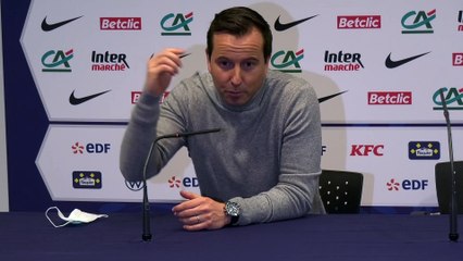 Julien Stéphan n'a pas vu les supporters strasbourgeois