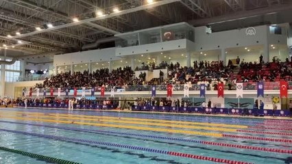 Yüzmede 12 Yaş Ulusal Gelişim Projesi Ligi final müsabakaları, Edirne'de başladı