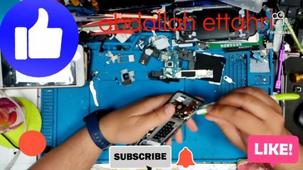 إصلاح مكبر الصوت الداخلي Samsung galaxy s9  réparation haut-parleur interne