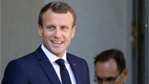 GALA VIDEO - Emmanuel Macron boxeur maso ? Le président agacé que ses officiers retiennent leurs coups