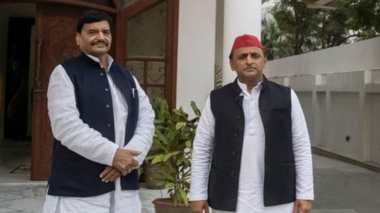 Know what BJP said on Akhilesh and Shivpal Yadav alliance