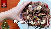 Plum cake_Plum cake recipe_Christmas Special Plum Cake_Fruit & Nut Cake_No sugar,no Maida plum cake