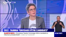 Sandrine Rousseau sur une éventuelle candidature de Christiane Taubira: 