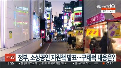 [뉴스프라임] 정부, 소상공인 지원책 발표…구체적 내용은?