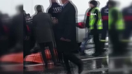 Son dakika haberi... Otomobille tır çarpışması sonucu 1 kişi hayatını kaybetti