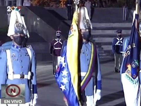 Izada de la Bandera Nacional | Venezuela conmemora 191 años de la siembra del Libertador Simón Bolívar