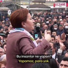 Akşener'den Erdoğan'a: Ya çiftçinin sesini duyacaksın ya da sandığı getireceksin; tüm dertleri biz çözeceğiz!