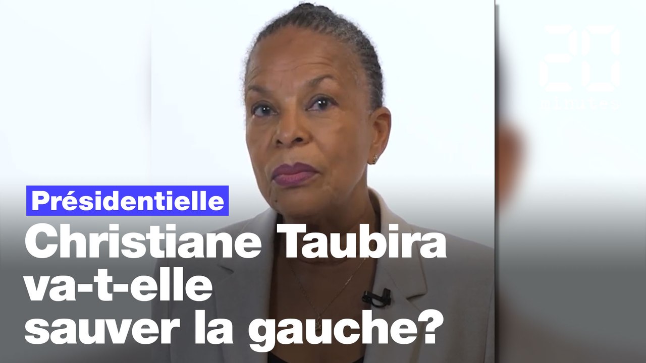 Présidentielle 2022 : Christiane Taubira « envi...
