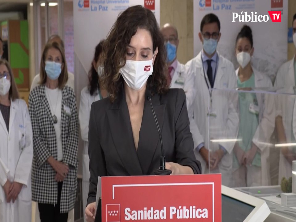 Ayuso: "No vamos a tener libertad si no tenemos salud"