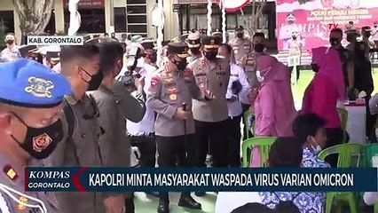 Kapolri Minta Masyarakat Waspada Virus Varian Omicron