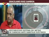 Restablecido el servicio del Metro de Caracas tras ataque al Sistema Eléctrico Nacional